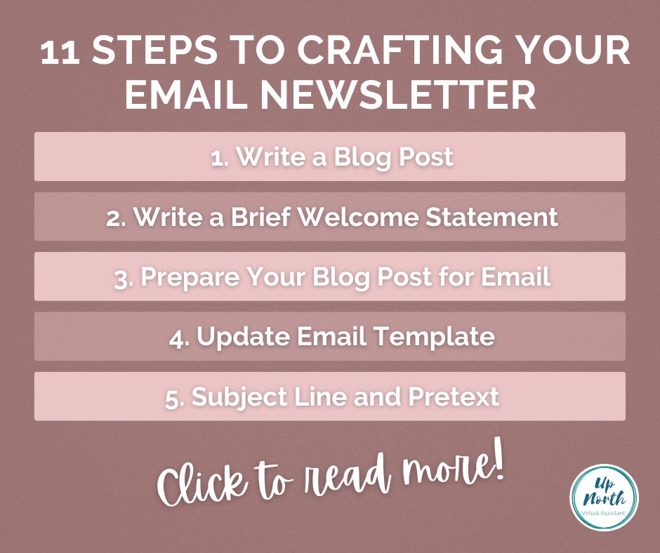 11 Steps to Crafting Your Email Newsletter